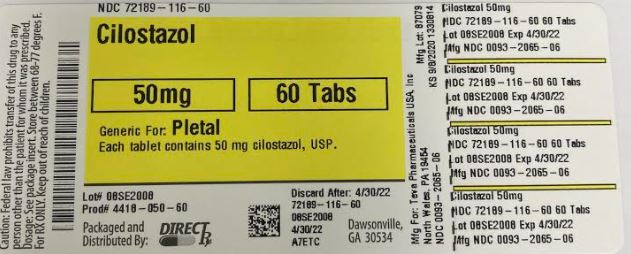 Cilostazol